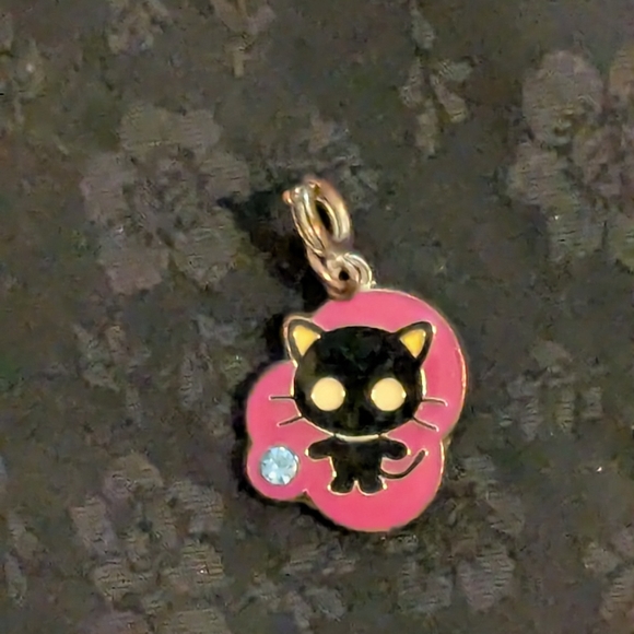 Sanrio Jewelry - Vintage Sanrio Purple Chococat Hello Kitty Charm